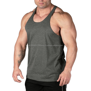 Débardeur de sport vintage pour homme, 100% coton, débardeur musculaire respirant, débardeur ample - Product Image 1