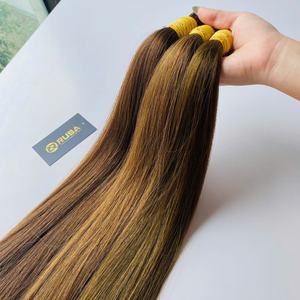Venta al por mayor de fábrica: Cabello ondulado vietnamita personalizado a granel, extensiones de alta calidad sin sintéticos, con longitud de 10 a 34 pulgadas - Product Image 4