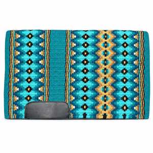 Couverture de selle Navajo occidentale personnalisée, tissée à la main en laine, tapis de cheval, équipement d'équitation, matériel de ranch, vente en gros, fabricant, exportateur - Product Image 5
