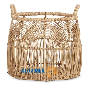 Cesta Organizadora Innovadora de Bambú y Ratán, Solución de Almacenamiento Hecha a Mano para Múltiples Aplicaciones - Product Image 4