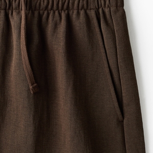 Shorts cargo en molleton pour homme, design classique, coupe décontractée, cordon de serrage, été, style décontracté - Product Image 2