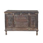 คอลเลคชั่นที่ดีที่สุด กล่องไม้โบราณทำมือจากหิมาลัย 2 ช่อง จัดวางของได้หลากหลาย ตกแต่งได้ตามใจชอบ - รับประกัน 10 ปี ขั้นต่ำ 1 ตู้คอนเทนเนอร์ - Product Image 2