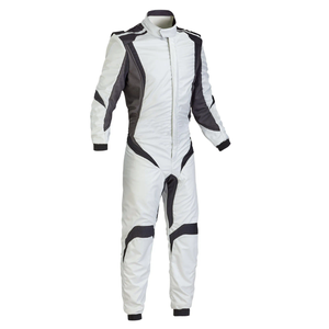 Combinaison de karting de haute qualité, personnalisée, à manches longues, pour la course sportive, avec nom d'équipe personnalisé pour combinaison de karting sur mesure - Product Image 1