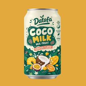 NOUVEAU PRODUIT Boisson aromatisée au lait de coco et à la gomme de bubble-gum 330ml en conserve, marque privée OEM ODM Vietnam Échantillon gratuit - Product Image 5
