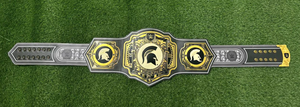 Ceinture de champion des Spartans de l'État du Michigan, taille adulte, modèle Legacy, fabriquée en zinc premium 2 mm 4 mm - Product Image 3