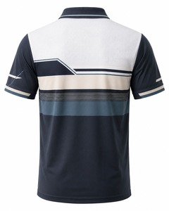 Camiseta de Manga Corta Premium para Hombre, Tejida, 100% Poliéster, Transpirable, con Logotipo Frontal, de Secado Rápido, para Uso Casual - Product Image 6