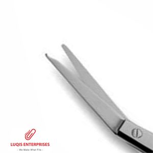 Tijeras Spencer Stitch Angled Delicate, Instrumento Quirúrgico de Acero Inoxidable, Corte de Sutura de Precisión, Equipo Médico Reutilizable - Product Image 2