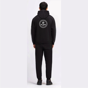Chándal de algodón negro para hombre - Product Image 2