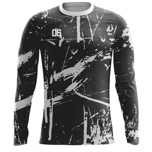 Maillot de football de haute qualité 100% polyester, vêtements d'équipe, nouvelle arrivée, design de logo personnalisé, manches courtes, séchage rapide, respirant, unisexe - Product Image 5