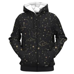 Sweat-shirt à capuche pour homme, impression par sublimation, logo sur le devant, polaire anti-boulochage, vêtements d'hiver - Product Image 4