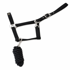 Hot Sale Horse <b>Halter</b> With Lead Rope High Quality Equestrian Equine Equipment Tack Wholesale Heavy Duty Horse Lead Rope - Product Image 4