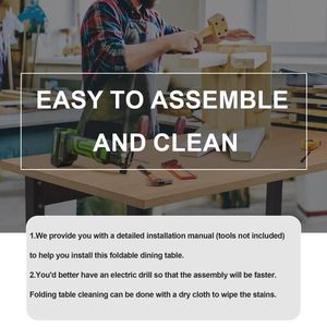 5-Piece Folding Extendable Dining Table Set with 4 Chairs 55 Drop Leaf Wood Kitchen Table for 4 for Dining Room - Product Image 1