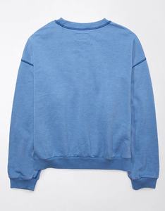 Sudadera Oversize con Capucha de Forro Polar Liso Teñido 100% Algodón 80/20 de Alta Calidad Estilo Urbano Bordada para Otoño - Product Image 4