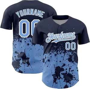 Proveedor de Ropa Deportiva Personalizada, Jersey con Nombre y Número Personalizados, Jersey de Béisbol de Marca Privada - Product Image 4