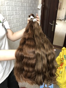 Produit le plus vendu Cheveux humains bruts ondulés Vendeurs Commande en gros Faisceau à double tirage de Thanh An Hair Extensions de cheveux - Product Image 5