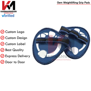 Pro Performance Weightlifting Grip Pad Hommes Femmes Gym Deadlift Anti Slip Training OEM Manufacturer - Product Image 3