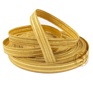 Tresse décorative sur mesure pour uniforme de régiment, style vestimentaire, tresses en dentelle de haute qualité à vendre - Product Image 5