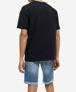 Shorts en jean déchiré vintage en coton pour homme, style streetwear, décontracté, avec trous et dégâts, prix de gros, été - Product Image 2