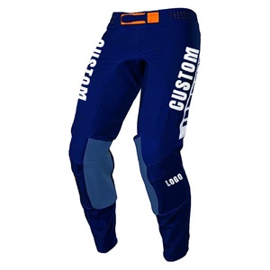 Pantalon de motocross en tissu Cordura imprimé par transfert thermique, coupe-vent, respirant, vente en gros, design personnalisé, logo, pantalon de course - Product Image 6