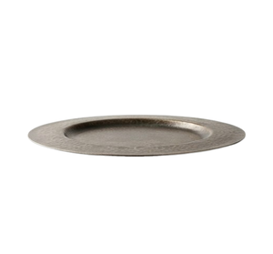 Assiette de service décorative en bronze martelé pour table de cuisine, idéale pour les mariages et les restaurants, fabriquée en Inde - Product Image 3