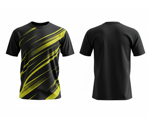 T-shirts personnalisés par sublimation pour la salle de sport et la course à pied |   Tailles pour hommes, femmes et jeunes |   Vêtements de sport légers et à séchage rapide - Product Image 6