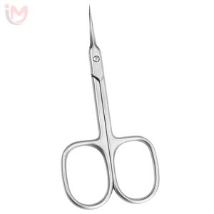 Ciseaux à ongles professionnels en acier inoxydable de qualité supérieure, coupe-cuticules à lame droite, durables, OEM - Product Image 1