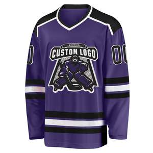Factory Wholesale Ice Hockey Jersey 100% Polyester Premium Quality Custom Short Breathable Quick Dry <b>Adjustable</b> <b>Strap</b> Supplier - Product Image 6