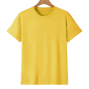 Camiseta de Cuello Redondo para Mujer, Talla Grande, 100% Algodón, de Alta Calidad, Informal, con Logotipo Personalizado Impreso, de Secado Rápido, al por Mayor - Product Image 6