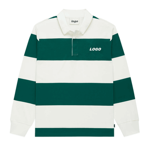 Camiseta de Rugby de Alta Calidad con Color Personalizado para Hombre, Cuello Redondo Clásico, Manga Corta, Estilo Casual, Transpirable, Precio al por Mayor - Product Image 1