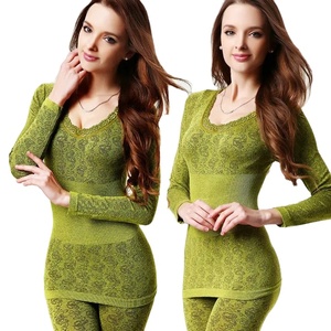 Women's Cotton Winter Thermal Underwear Breathable Seamless Long Johns for Warmth New Heated John John's Suit