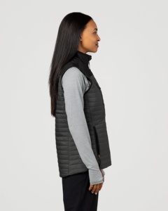 <b>Men</b> Women's Winter Quilted Softshell <b>Vest</b> Puffer Gilet Zip Sleeveless Jacket Waterproof Windproof Breathable Outerwear Cycling - Product Image 3