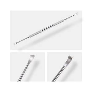 Juego de 5 piezas de acero inoxidable para limpieza dental: kit de raspadores, lupas, espejo, raspador tipo guadaña, espátula y equipo para el cuidado bucal. - Product Image 2