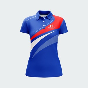 Servicio OEM, Camiseta Polo para Mujer, Tejido de Punto, Transpirable, Ropa Casual, Camiseta Polo de Manga Corta de Alta Calidad, Precio Económico - Product Image 1