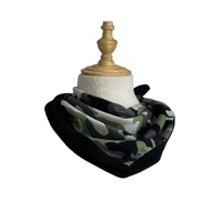 Nuevo Diseño de Bufanda/Snood Geométrica Suave Unisex para Hombre y Mujer, Chal Elegante con Estampado Invernal, Logotipo Sostenible, Ligero