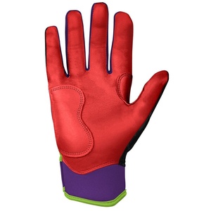 ถุงมือตีเบสบอลคุณภาพสูงแบบ BRUCE BOLT หนังวัวแท้ Cabretta  สำหรับทั้งมือซ้ายและขวา ปิดข้อมือด้วยแถบตีนตุ๊กแก - Product Image 6