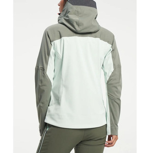 Conjunto de Chaqueta y Pantalones de Esquí para Mujer, Diseño Color Block, Impermeable 10,000mm, Transpirable, Aislado, Ropa de Invierno con Capucha, Poliéster/Nailon - Product Image 2