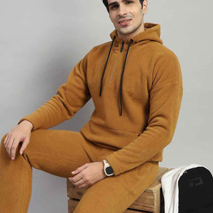 ชุดวอร์มผู้ชายแบบมีฮู้ดสำหรับฤดูหนาว ทรงปกติ ดีไซน์สั่งทำได้ ผ้าฝ้าย 100% ระบายอากาศได้ดี เป็นมิตรกับสิ่งแวดล้อม - Product Image 5