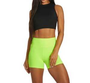 Shorts taille haute pour femmes de qualité supérieure, respirants, en mélange de coton, shorts tendance, streetwear décontracté, fabricant en gros - Product Image 1