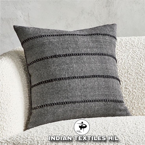 Luxury 2026 Boho Wool Pillow Cover By <b>Indian</b> Textiles H/L Handwoven Decorative <b>Throw</b> Pillow Luxury Boho Pillow - Product Image 1