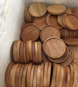 Posavasos de Madera de Calidad de Exportación, ¡Gran Venta! |   Fábrica de Tapetes de Madera Natural Duradera - Product Image 4