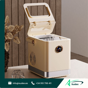 Sudex Q1 Outdoor Portable Bullet Ice <b>Cube</b> Maker Electric Ice Machine for Camping Picnic RV Travel Home Party Cooling Drinks Use - Product Image 1