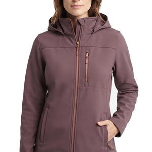 Chaqueta Softshell Personalizada al por Mayor para Mujer, Acolchada, Tejida, con Spandex, Impermeable, Cortavientos, para Senderismo y Actividades al Aire Libre - Product Image 6