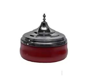 Cazuela Decorativa de Acero Inoxidable con Tapa, Tazón Metálico para Servir, Ideal para Hoteles, Catering, Bodas y Cenas - Product Image 5