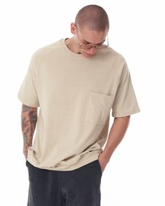 <b>Bamboo</b> Fabric O Neck <b>Shirt</b> <b>Wholesale</b> Mens Soft Breathable Lightweight Summer Short Sleeve Casual Tee O Neck <b>Shirt</b> - Product Image 5