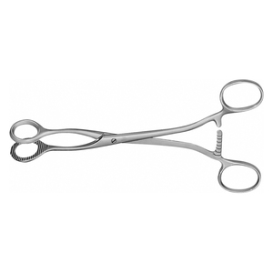 Pinces chirurgicales Foerster pour éponges, 10,5 mm, pointe droite, pour gynécologie, pansements et tissus - Product Image 1