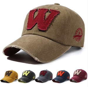 Custom 6 Panel Baseball Hats Casual Street Style Hip Hop <b>Cap</b> Unisex Adjustable <b>Flat</b> Brim Distressed Embroidered Logo Hat - Product Image 5