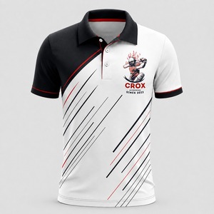 Camiseta de críquet personalizada por sublimación para hombre, ropa de equipo OEM, transpirable, de poliéster, manga corta, para deportes. - Product Image 5