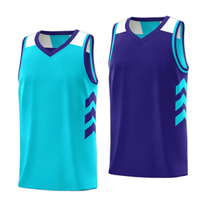 Camiseta de Baloncesto Personalizada sin Mangas con Cuello en V, Malla Transpirable, Diseño a Rayas, Unisex, Ropa Deportiva para Adultos - Product Image 4