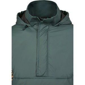 Veste matelassée coupe-vent à capuche pour homme avec imprimé tigre sur les manches, fermeture éclair, style décontracté, coupe classique, pour l'automne - Product Image 4