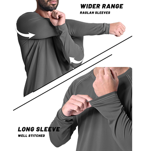 Camiseta de Alta Calidad con Protección UV para Hombre, Ropa de Secado Rápido con Protección Solar para Senderismo y Pesca - Product Image 4